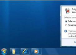 win7系統(tǒng)出現(xiàn)請(qǐng)考慮更換電池怎么解決