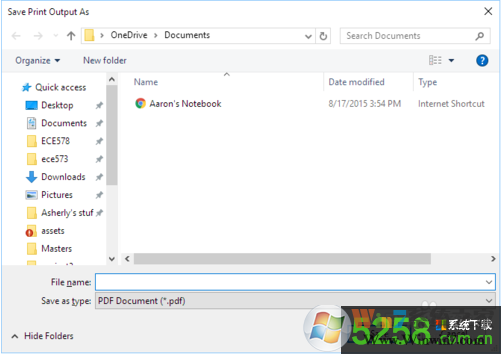 Win10系統(tǒng)使用Microsoft Print to PDF并打印的方法2 Win10系統(tǒng)使用Microsoft Print to PDF并打印的方法2