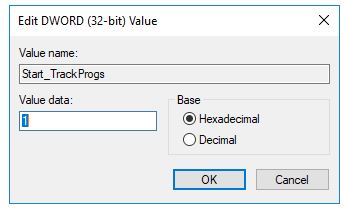 win10打開/關閉"應用程序啟動跟蹤"的詳細操作方法