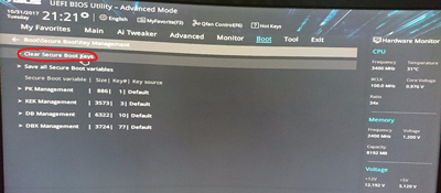 華碩B250Pro主板BIOS設(shè)置教程