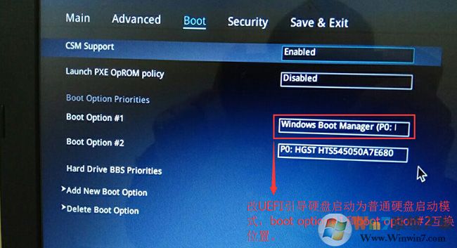 boot option#1和boot option#2硬盤啟動(dòng)位置對(duì)換 boot option#1和boot option#2硬盤啟動(dòng)位置對(duì)換