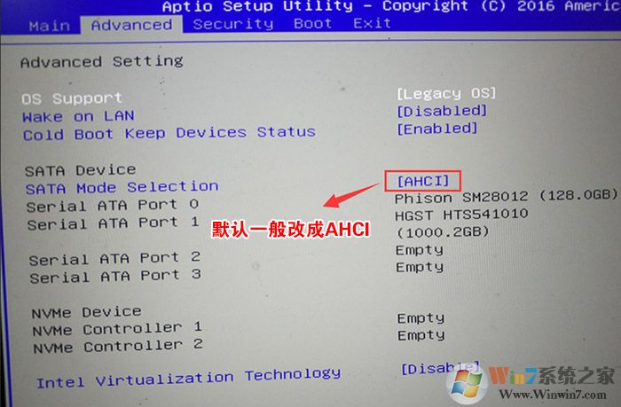 改硬盤模式為ahci 改硬盤模式為ahci