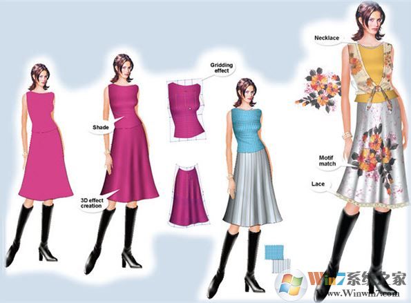 3D Fashion Design System(3D服裝設(shè)計(jì)系統(tǒng))v5.2綠色中文版