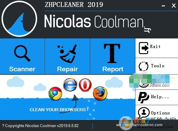 ZHPCleaner下載_ZHPCleaner(電腦插件清理/廣告攔截)v2019.6.1.28最新版