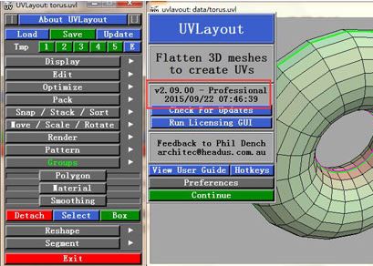 UVLayout破解版_UVLayout(UV拆分工具)v2.10.03 漢化破解版