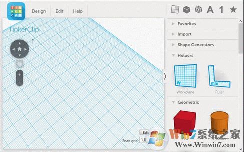 TinkerCAD破解版_tinkercad(3D建模)v2017 綠色版(含中文教程)