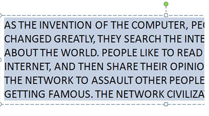 Word中怎么把英文小寫(xiě)都轉(zhuǎn)換成大寫(xiě)？
