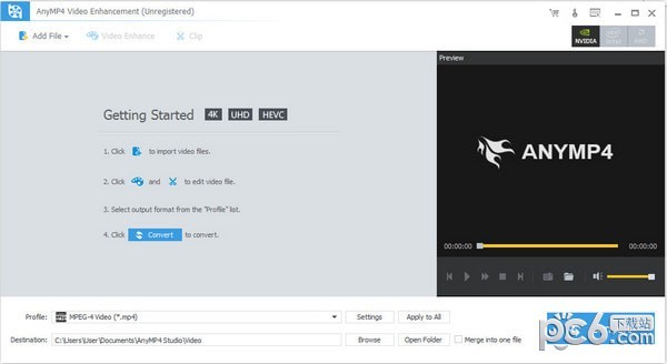 AnyMP4 Video Enhancement(視頻增強軟件)