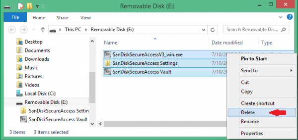 閃迪u盤(pán)加密軟件(SanDisk SecureAccess)
