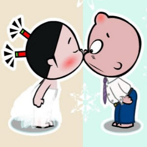 QQ微信情侶聊天背景高清無(wú)水印圖片