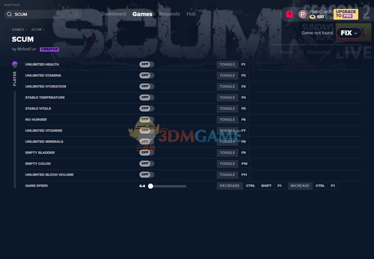 《人渣》v2020.01.03十二項(xiàng)修改器[MrAntiFun][Steam]
