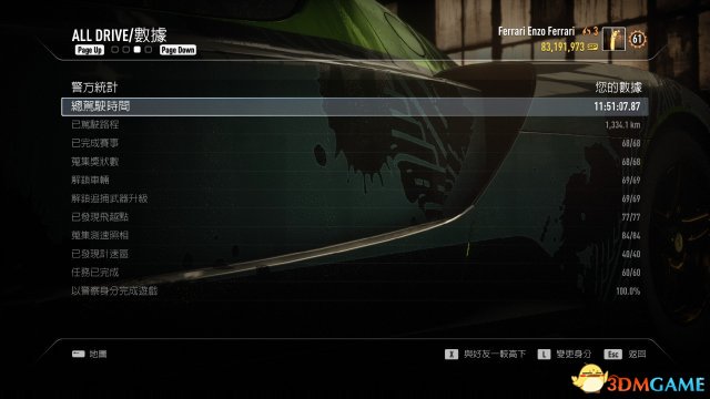 極品飛車(chē)18：宿敵存檔下載_極品飛車(chē)18完美存檔(解鎖所有生涯/車(chē)輛)