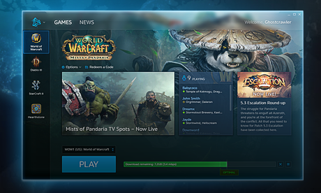 暴雪戰(zhàn)網(wǎng)游戲?qū)?zhàn)平臺