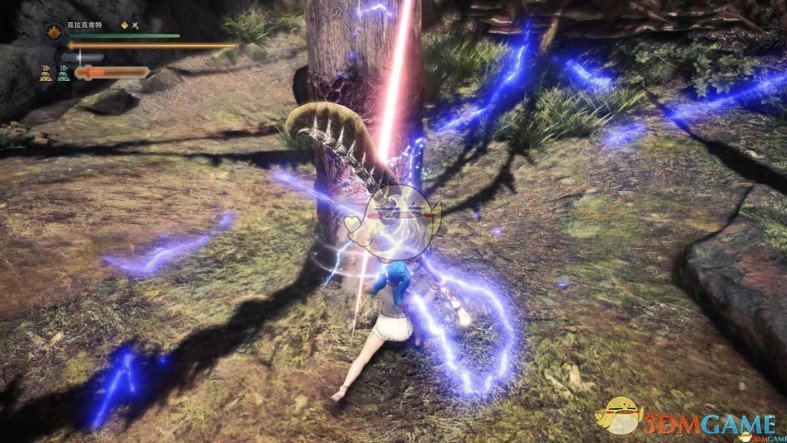 《怪物獵人:世界》雷電特效太刀招式組MOD