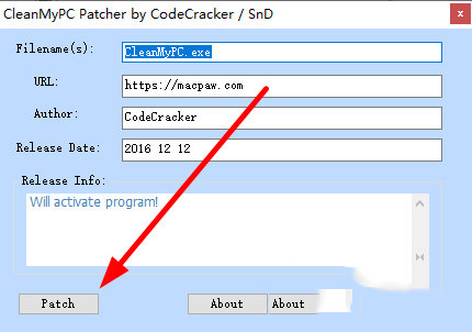 CleanMyPC破解補丁