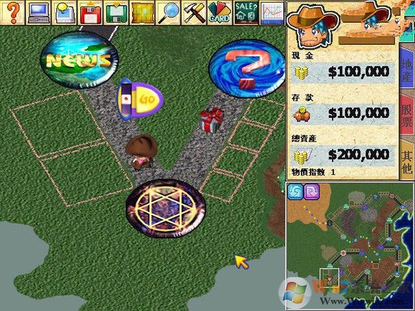 大富翁4模擬經(jīng)營(yíng)游戲