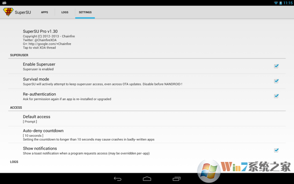 超級權(quán)限管理(SuperSU Pro) 