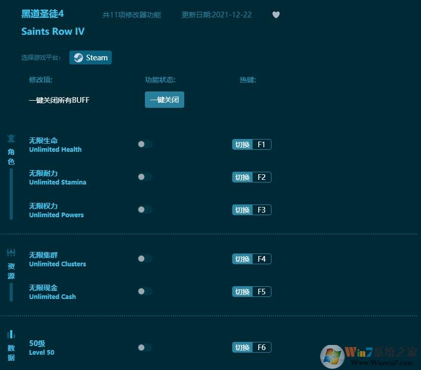 黑道圣徒4十一項修改器 v2020.41