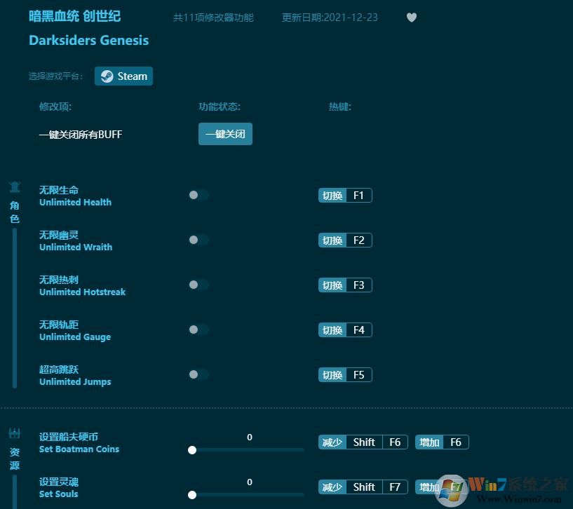 暗黑血統(tǒng)創(chuàng)世紀(jì)十一項(xiàng)修改器