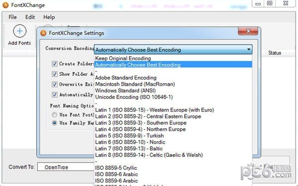 FontXChange(字體格式轉(zhuǎn)換器)