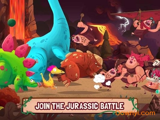 恐龍大戰(zhàn)原始人(免內購)