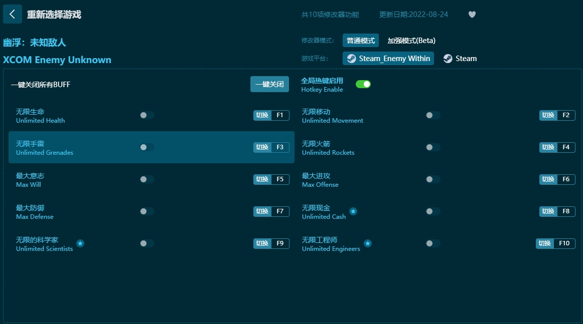 幽?。何粗獢橙耸?xiàng)修改器