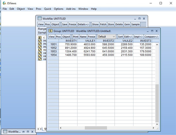EViews(計量經(jīng)濟學軟件)