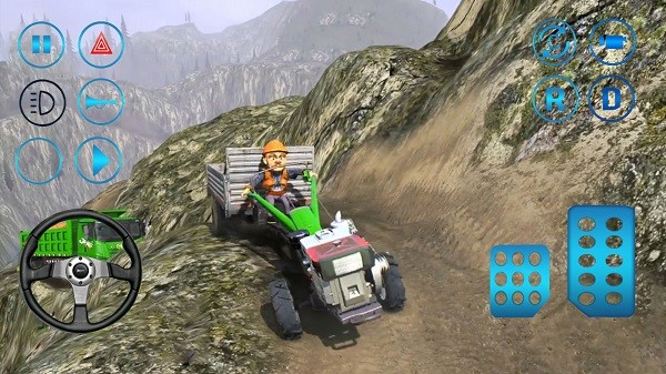 真實拖拉機(jī)模擬