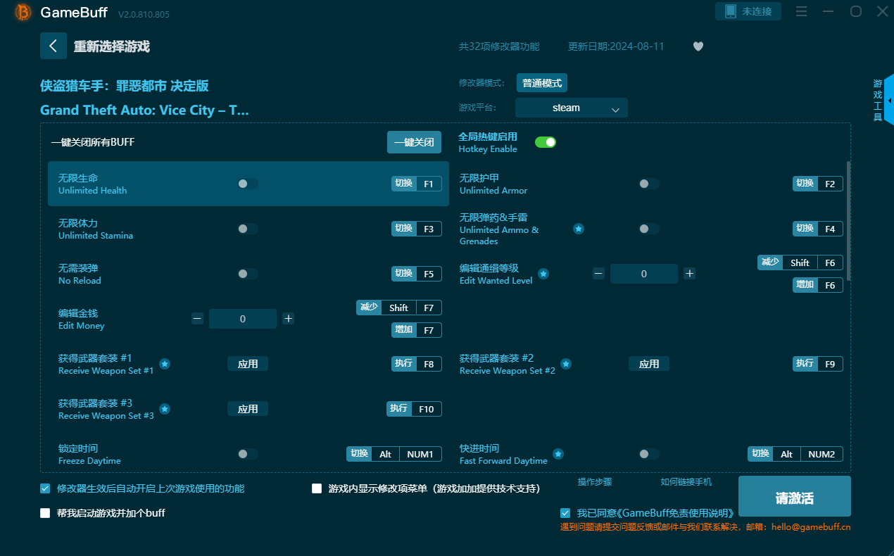 俠盜獵車手:罪惡都市修改器