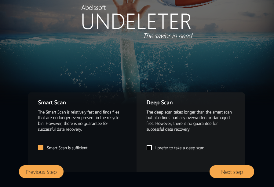 Abelssoft Undeleter(數(shù)據(jù)恢復軟件)桌面版