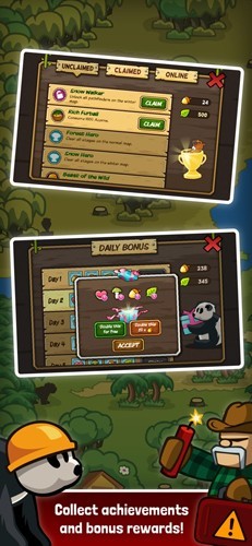 森林防御戰(zhàn)猴子傳奇無限樹葉版