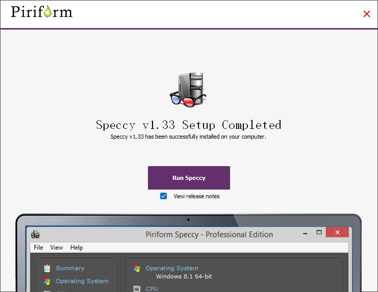 Speccy(硬盤檢測(cè)工具)