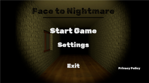 直面噩夢(mèng)恐怖游戲