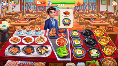 風味美食街游戲