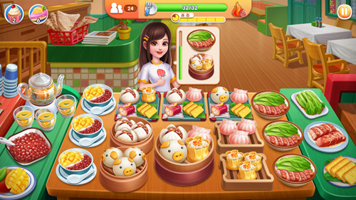 風味美食街游戲