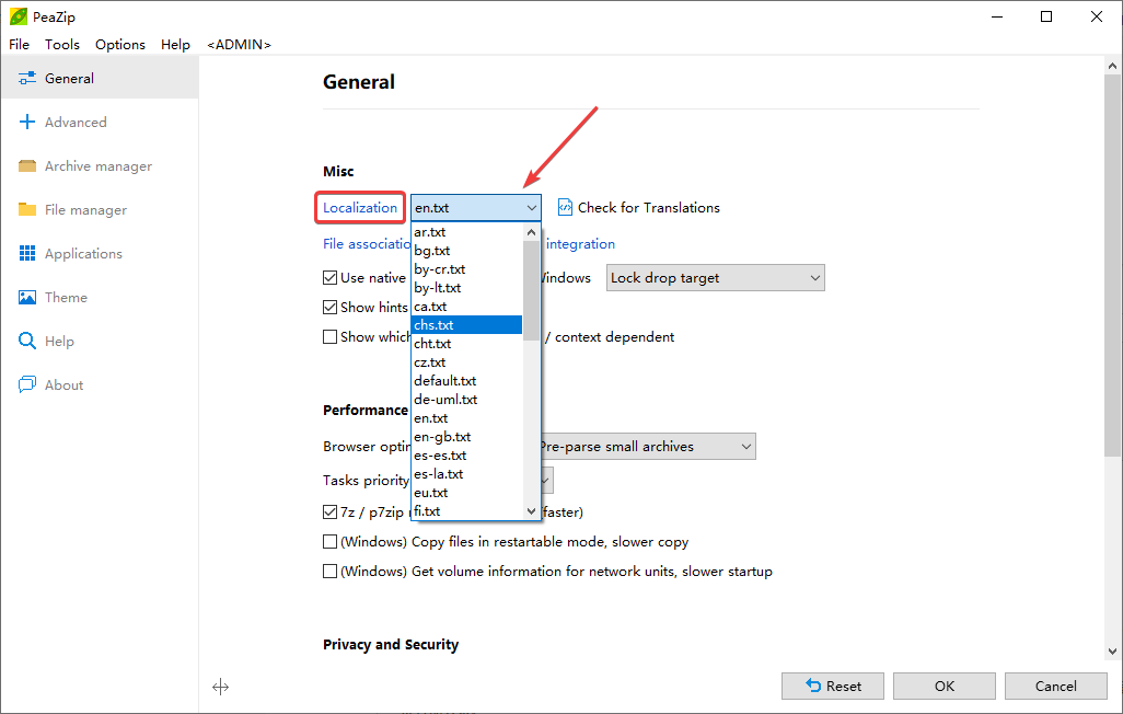 PeaZip(壓縮工具)