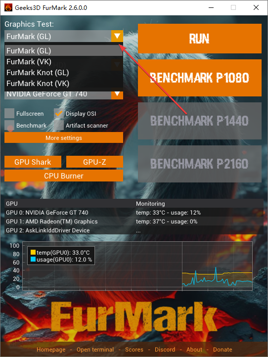 FurMark2(顯卡測試)