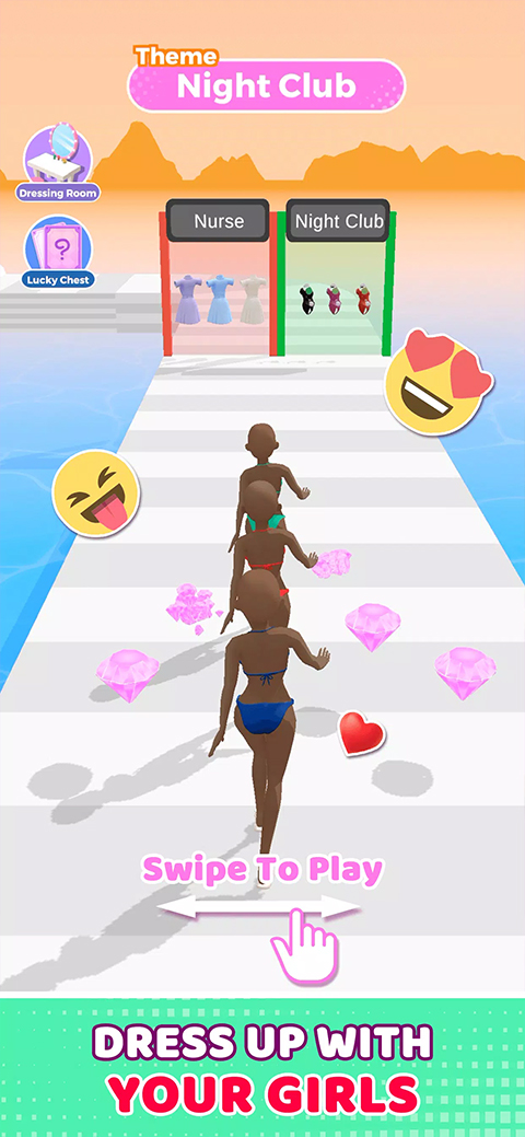 閨蜜誰最美游戲