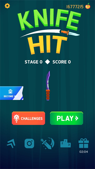 飛刀打擊(Knife Hit)