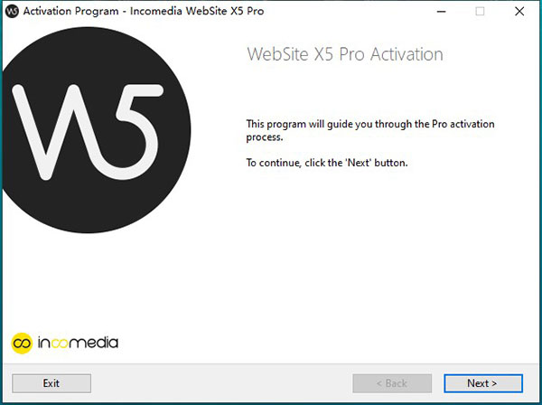 Incomedia WebSite X5 Pro(可視化網(wǎng)頁(yè)設(shè)計(jì)軟件)