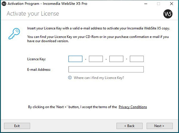 Incomedia WebSite X5 Pro(可視化網(wǎng)頁(yè)設(shè)計(jì)軟件)
