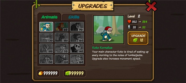 森林防御戰(zhàn)猴子傳奇最新版