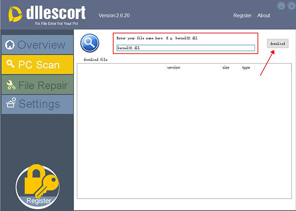 dll修復(fù)工具(dllescort)