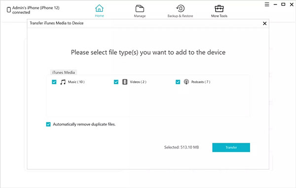 Tenorshare iCareFone