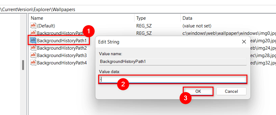 Win11怎么清除桌面背景最近的圖像歷史記錄