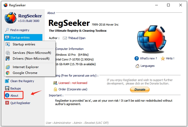 RegSeeker(注冊(cè)表清理工具)