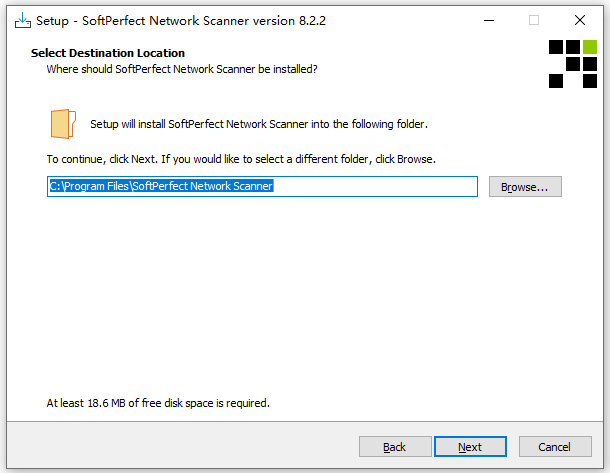 softperfect network scanner