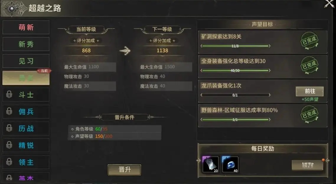 龍爪裝備合成說明1