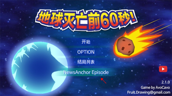 地球毀滅前60秒新聞主播篇