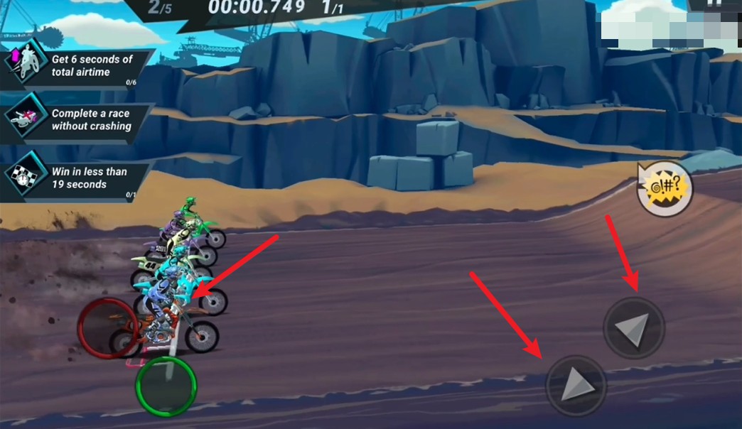 瘋狂技能越野摩托車3